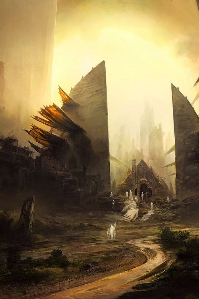 Затерянный город обои