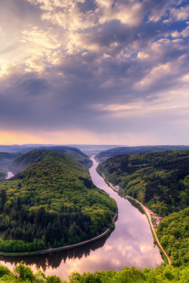 Извилистый каньон обои