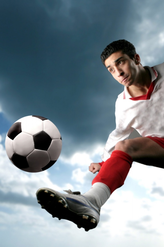 Футболист обои