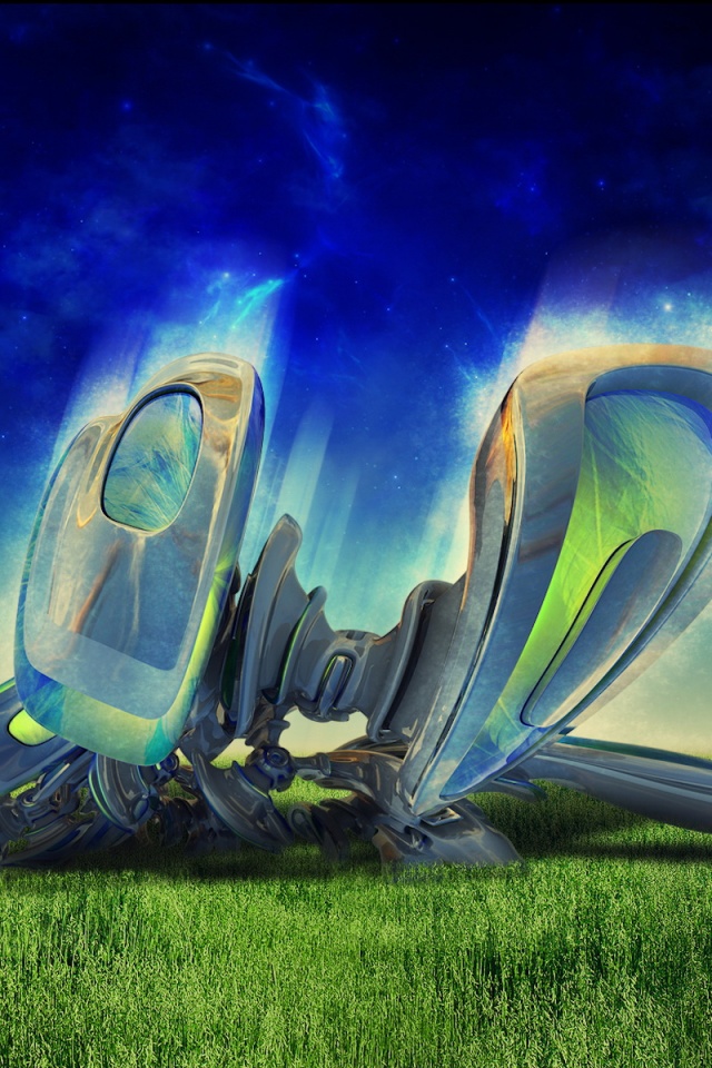 Нечто в поле обои