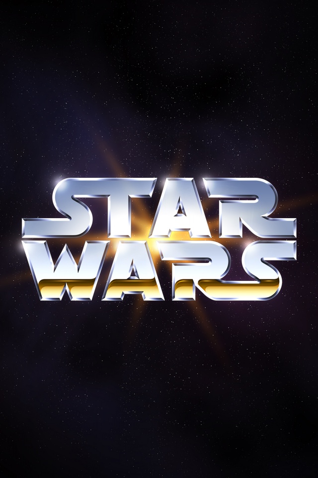 Логотип звездных войн обои