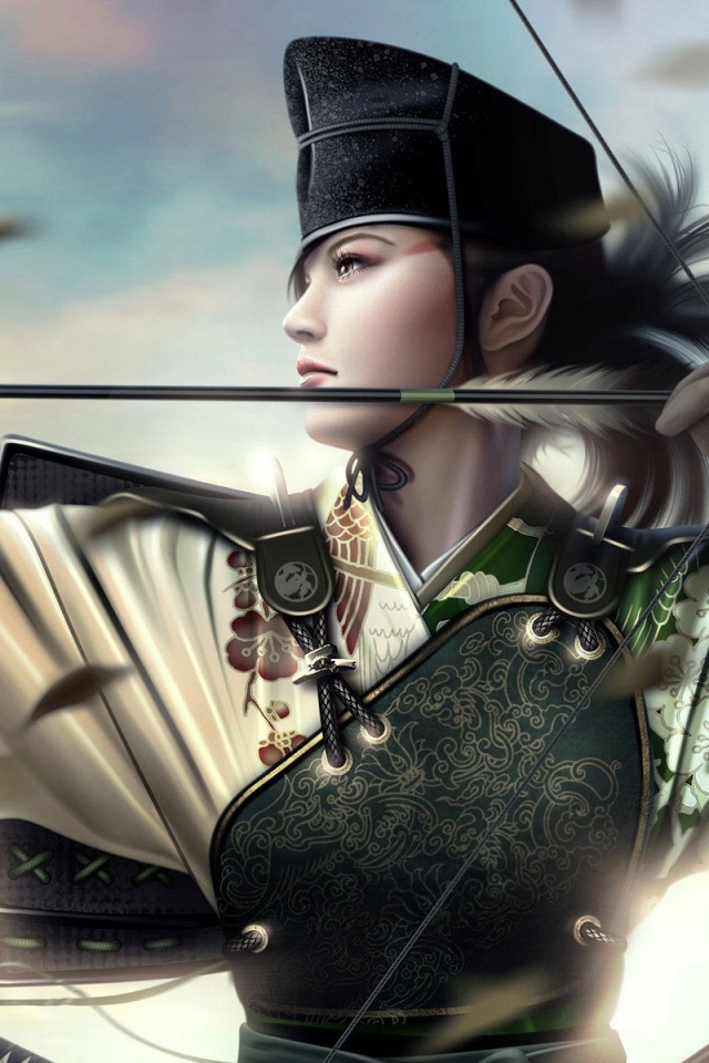 Лучница обои