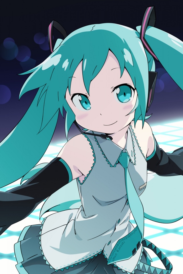 Манга с Хатсуне Мику обои