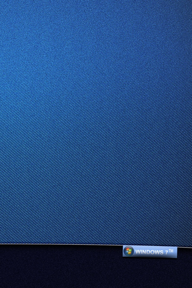 Windows 7 джинсовый фон обои
