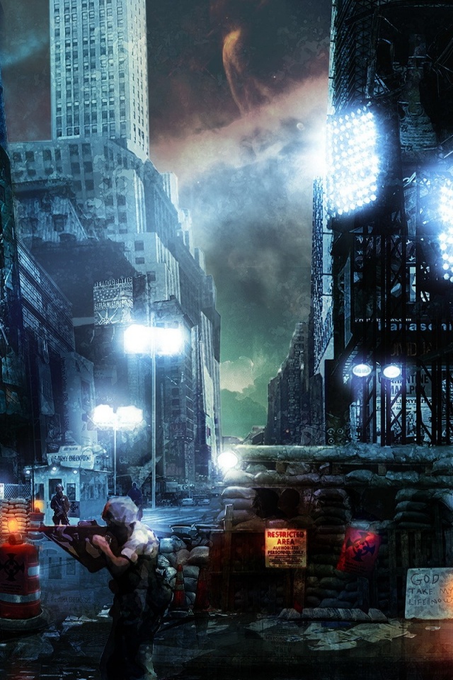 Укрепления на Таймс-сквер обои