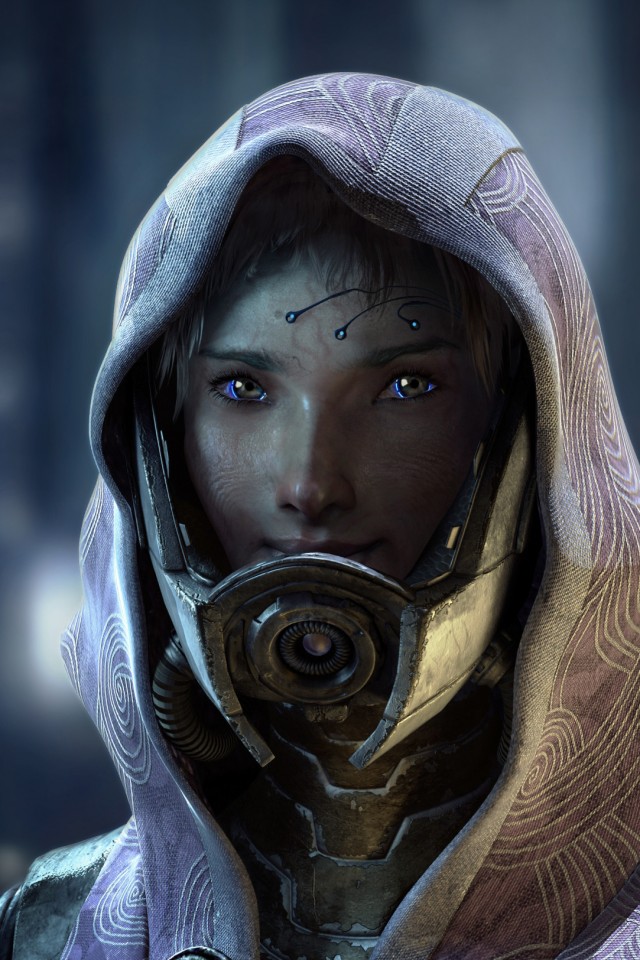Тали из Mass Effect обои