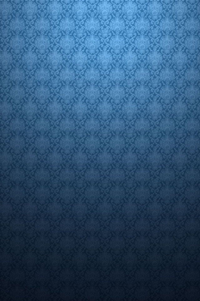 Синие узорчатые обои обои