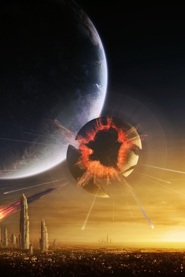 Катастрофа планетарного масштаба обои