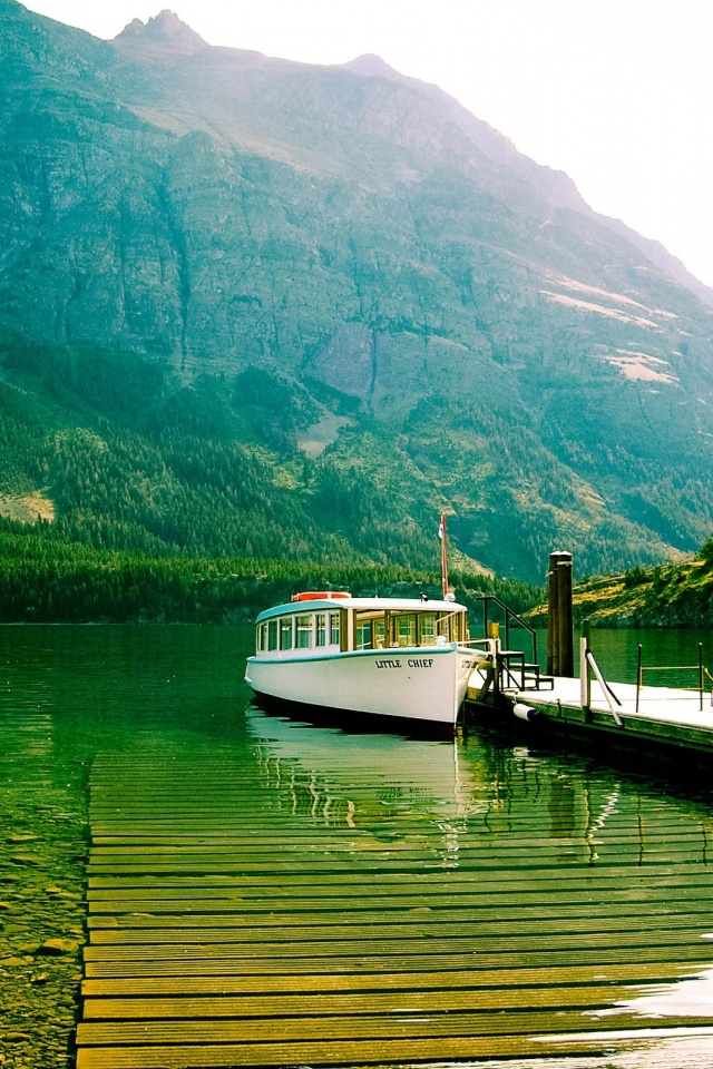 Пароходик обои