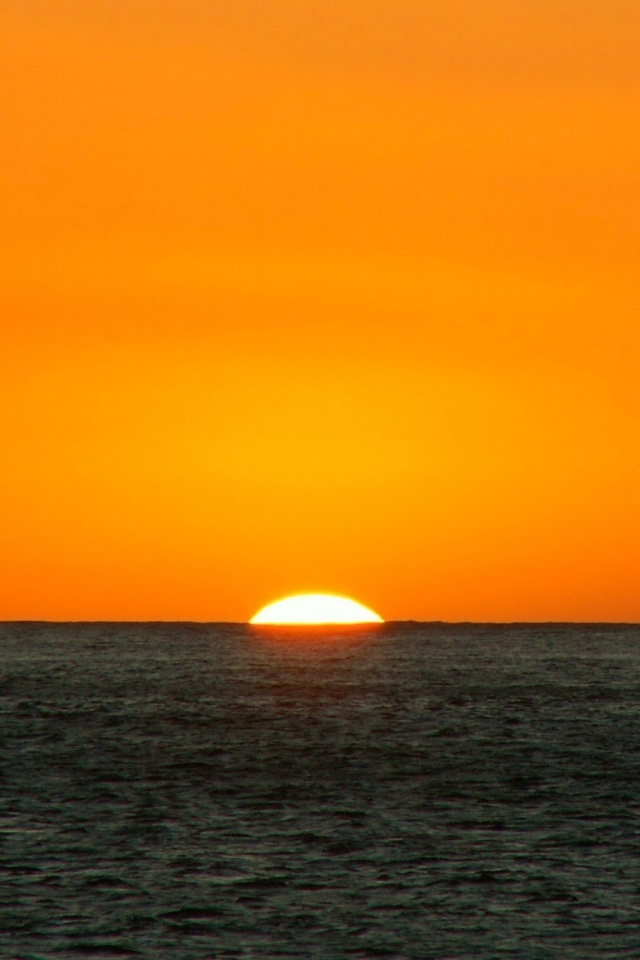 Идеальный закат обои