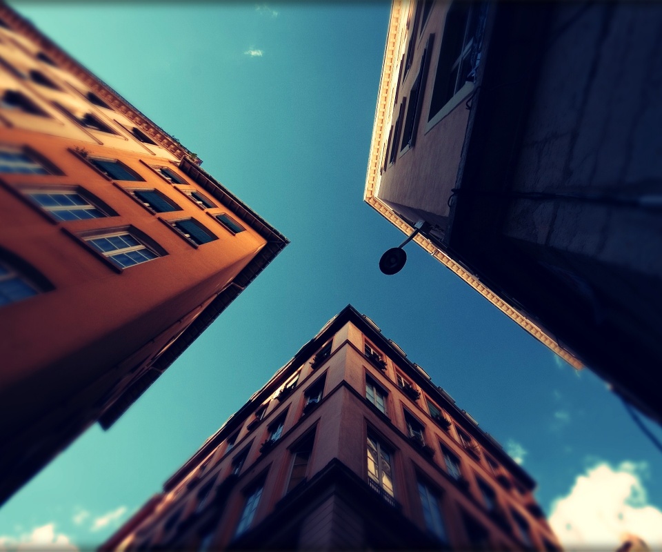 Три дома обои