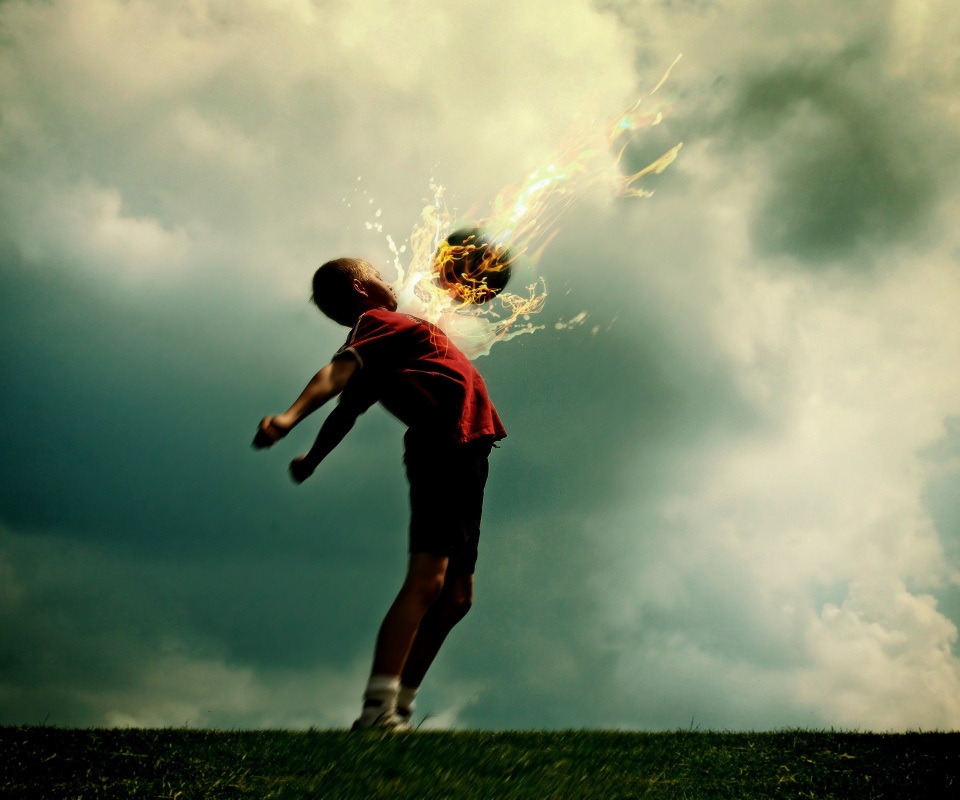 Футболист обои