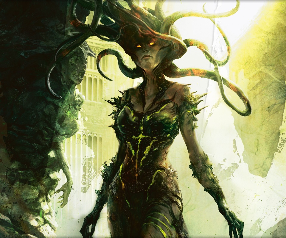 Горгона обои