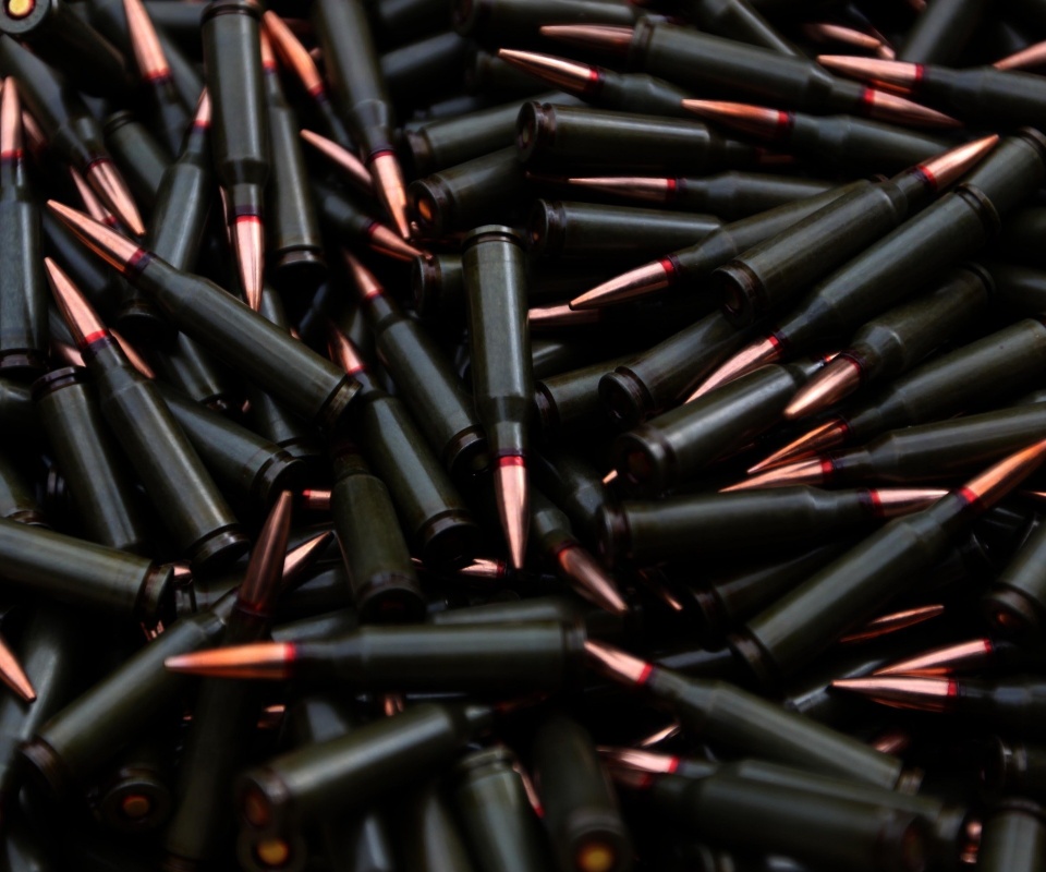 Черные патроны обои