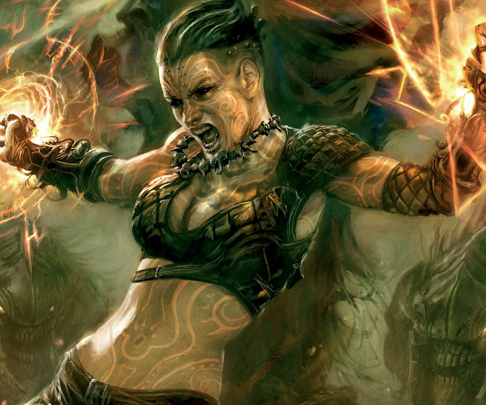 Колдунья обои