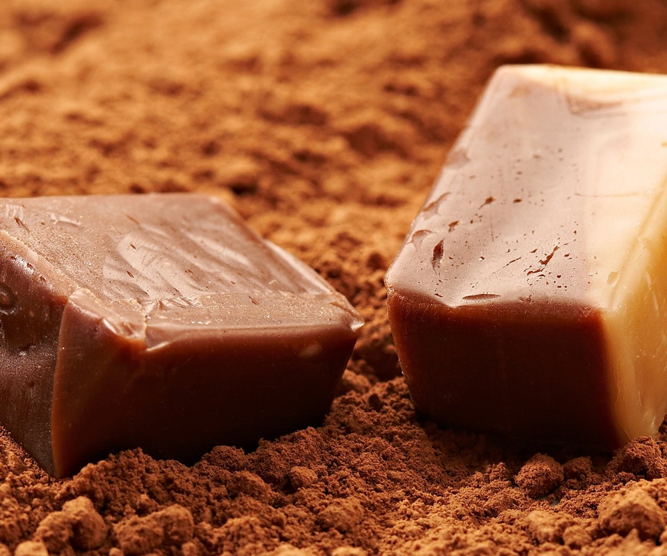 Ириски в какао обои