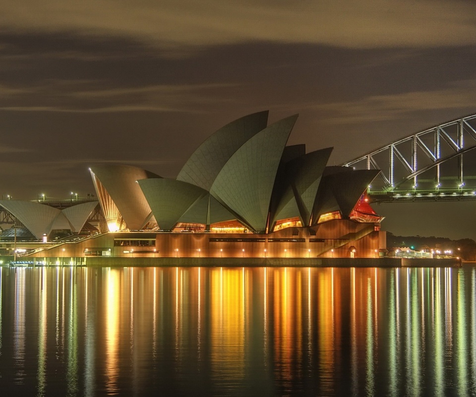 Здание оперы в Сиднее обои