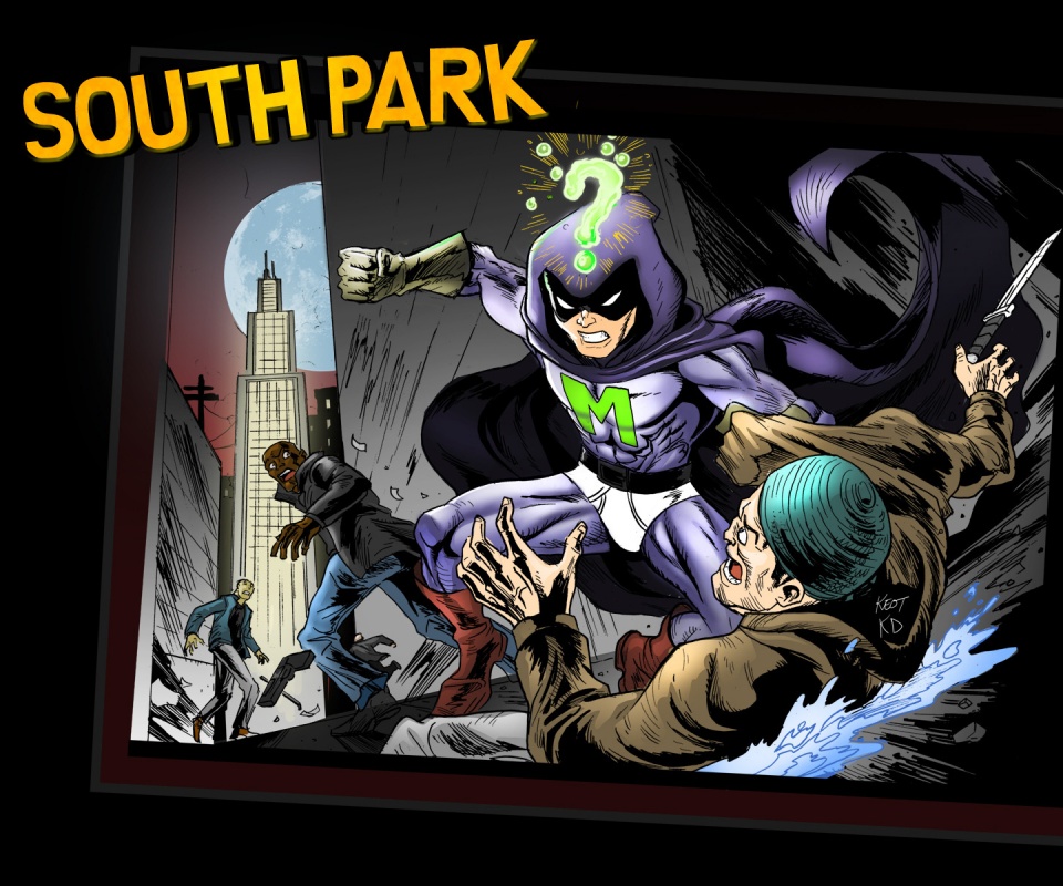 Комикс про Мистериона обои