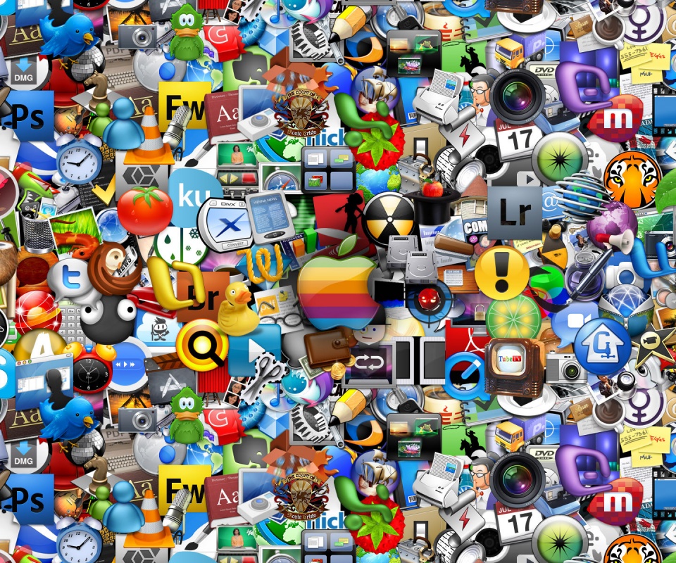 Иконки приложений для устройств Apple обои