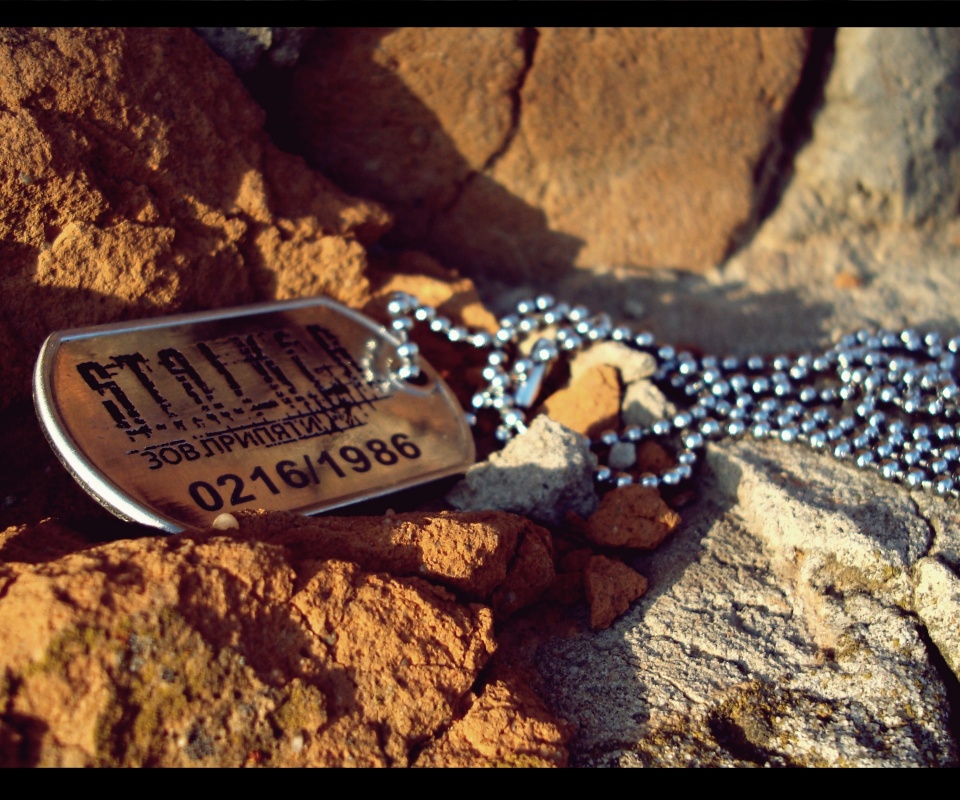 Жетон Сталкер обои