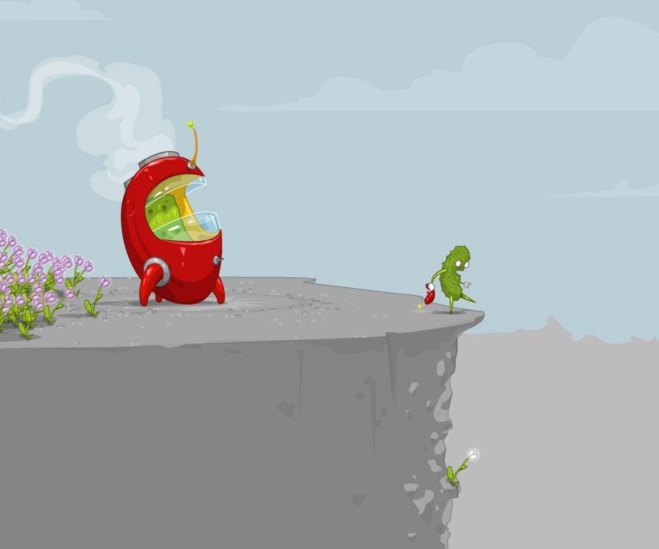 Инопланетное растение обои