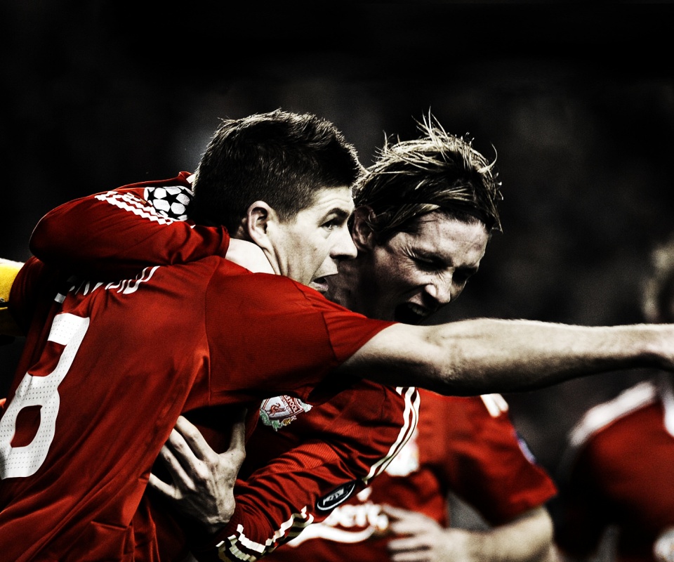 Радость от забитого гола обои