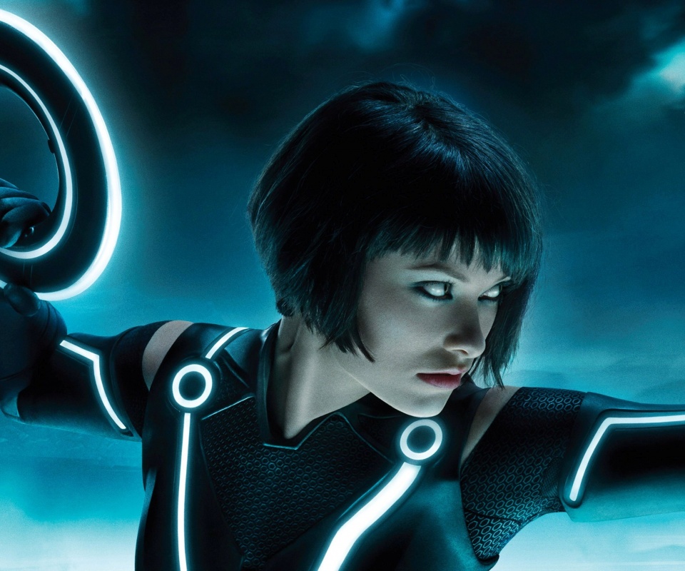 Оливия Уайлд в Трон: Наследие обои