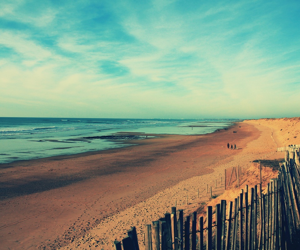 Обмелевший берег обои