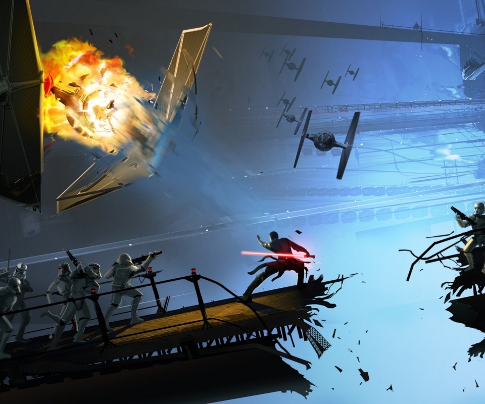 Из игры Star Wars Force Unleashed обои