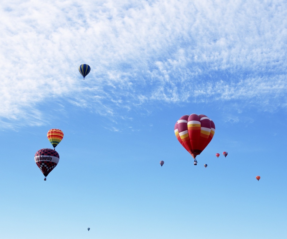 Парад воздушных шаров обои