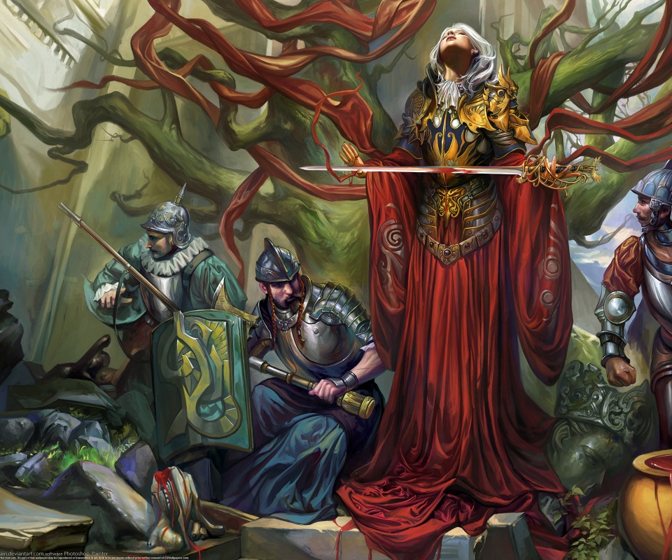 Королева с мечем обои