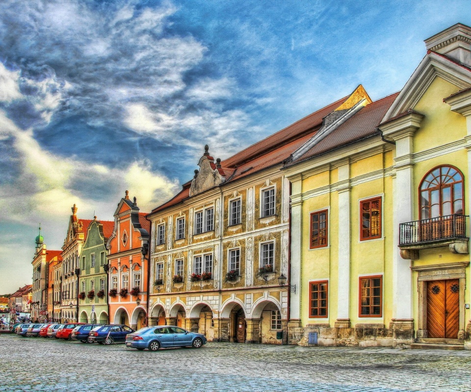 Домики в Чехии обои