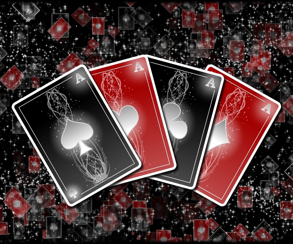 Каре из тузов обои