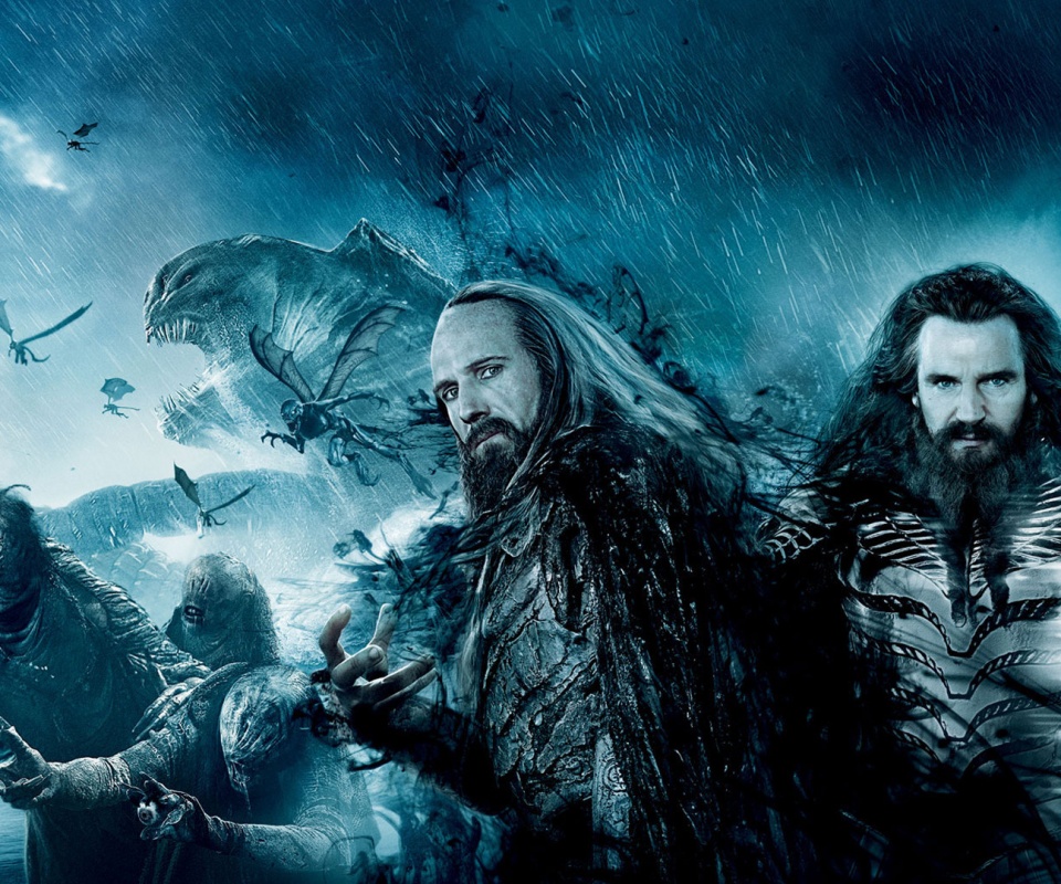 Зевс и Аид из фильма Битва Титанов обои