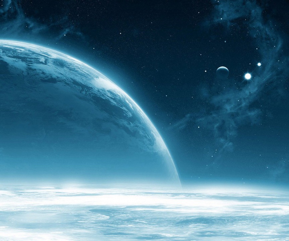 Планета за горизонтом обои