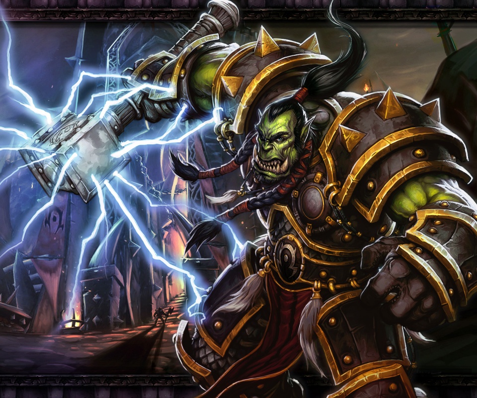 Орк из WOW обои