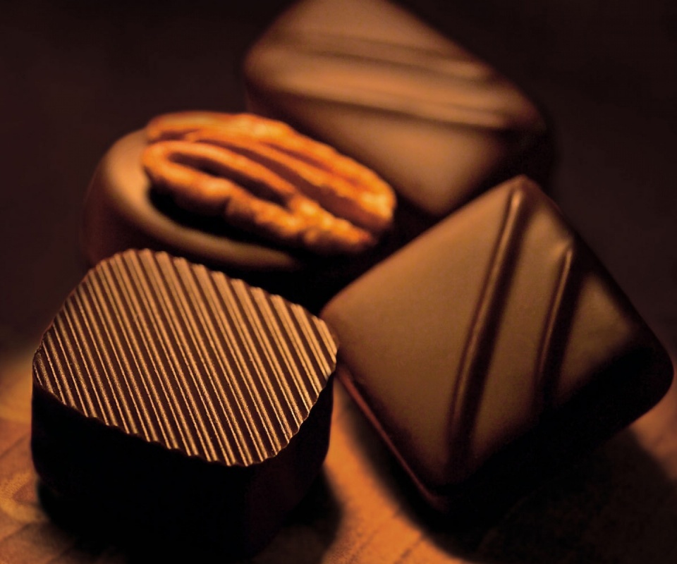 Шоколадные конфеты обои