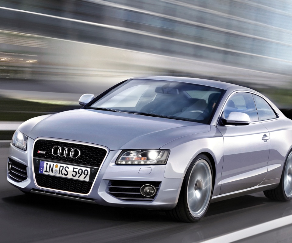 Ауди на скорости обои