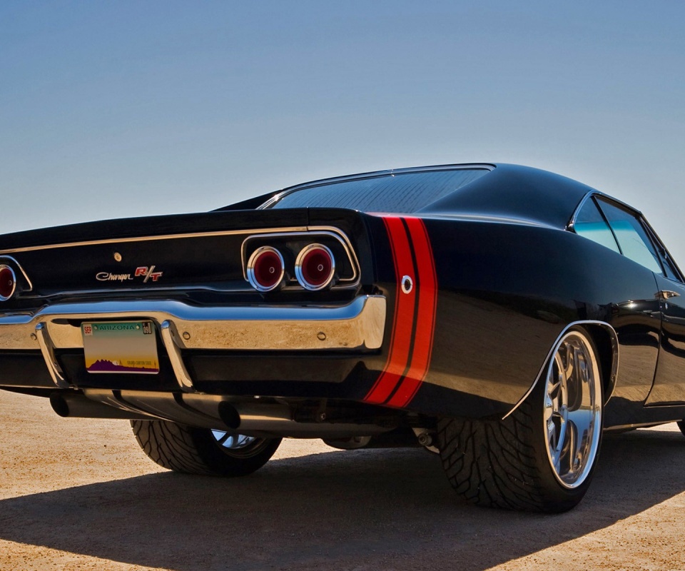 Зад Dodge Charger обои