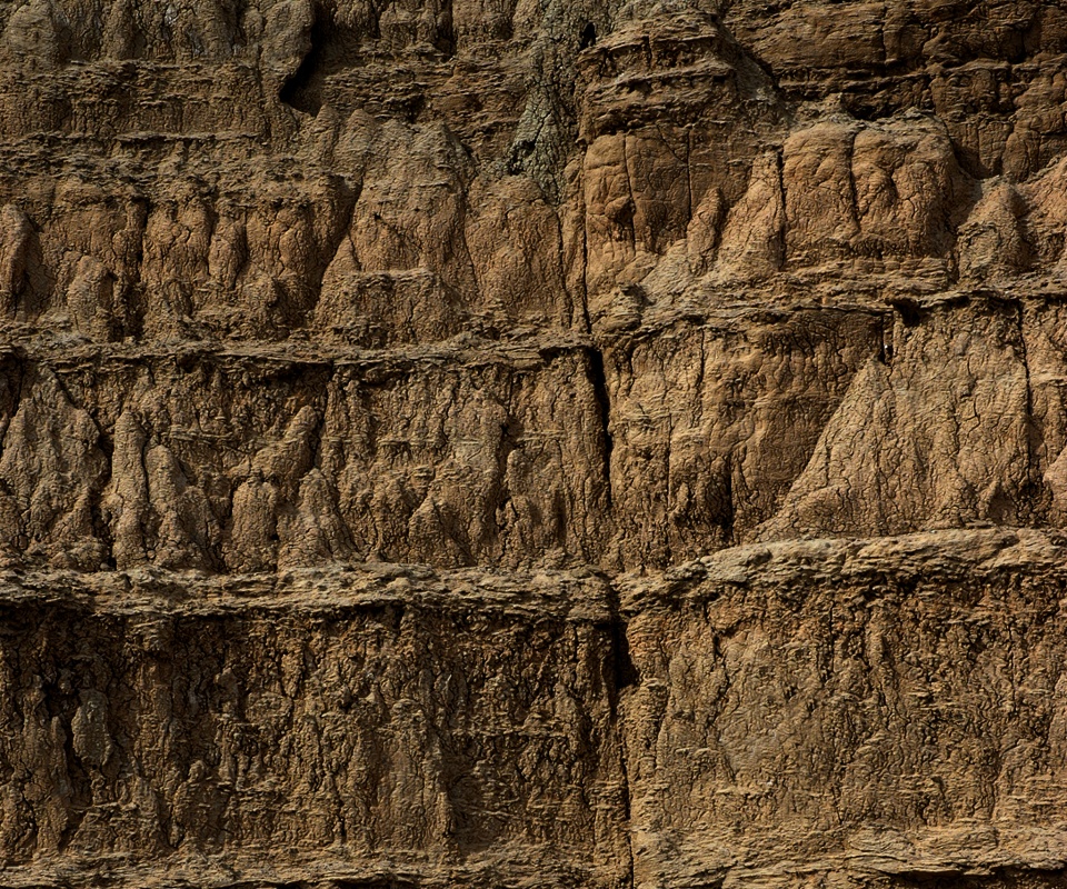 Скалистый обрыв обои