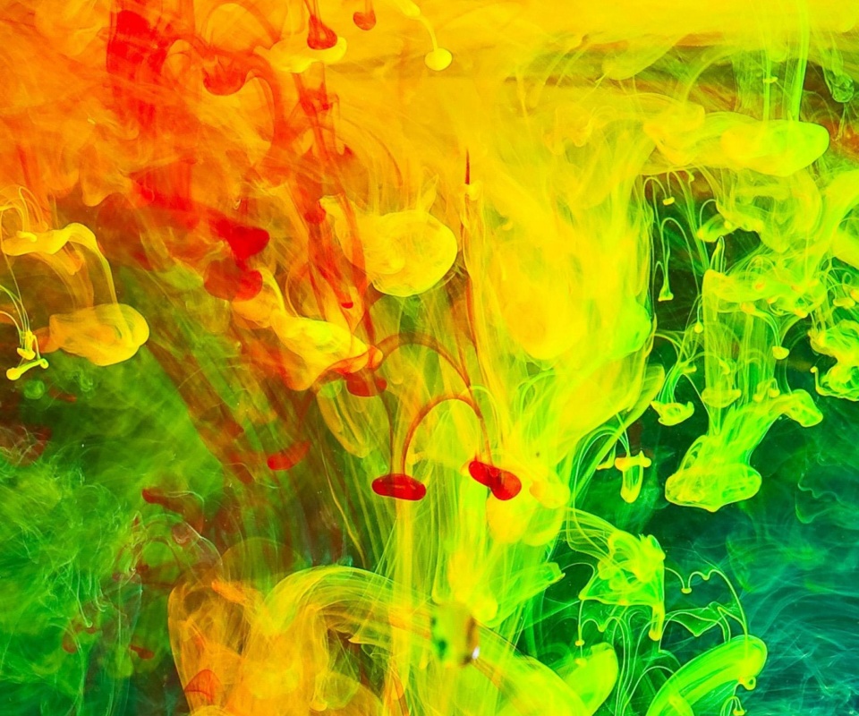 Краска растворяется в воде обои