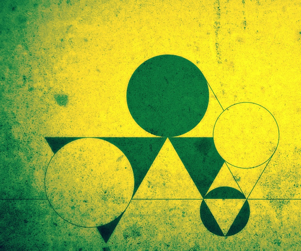 Структура из геометрических фигур обои