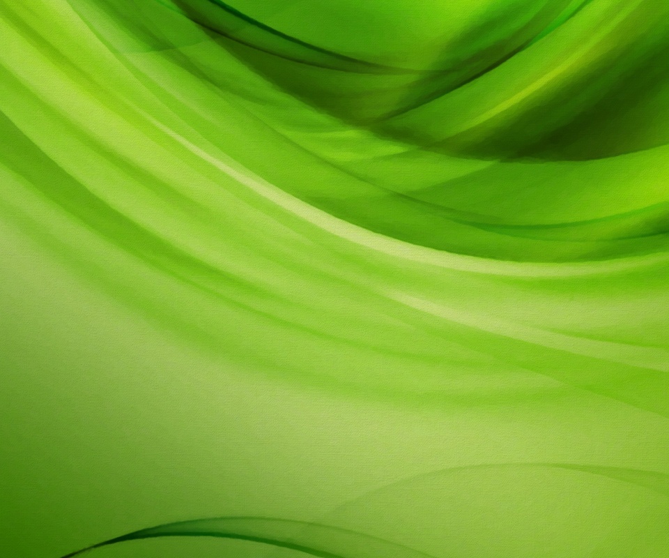 Зеленые вихри обои