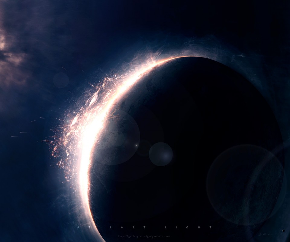 At last light обои