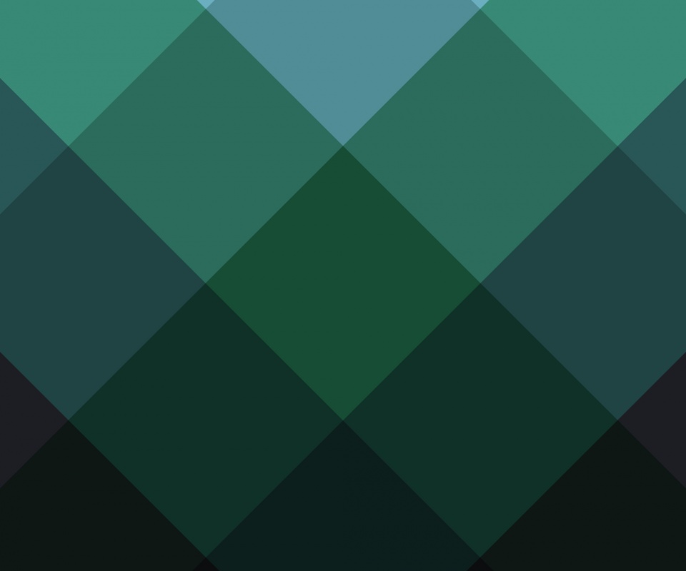 Зелёные ромбы обои