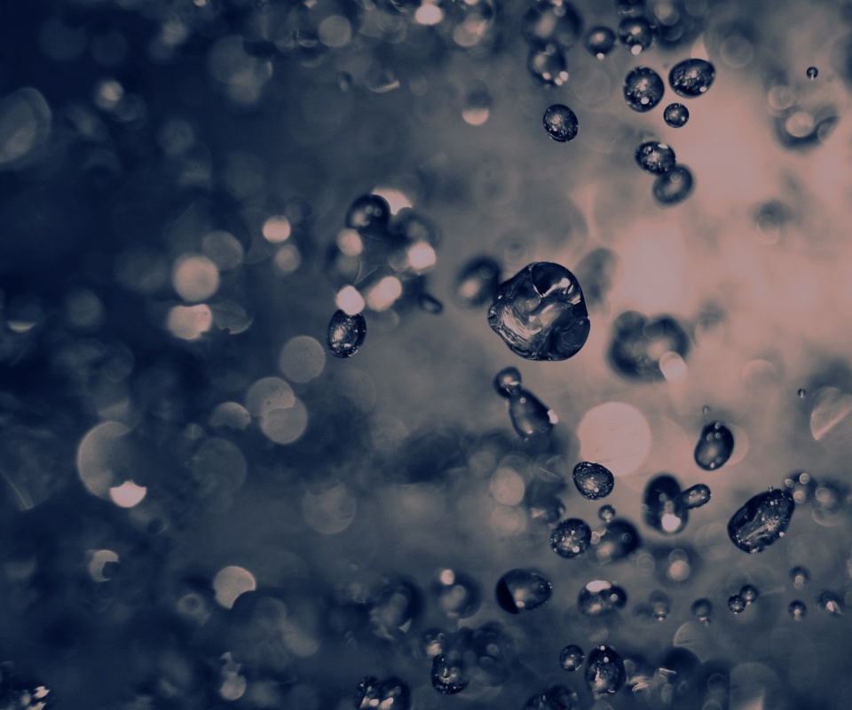 Водяные пузыри обои