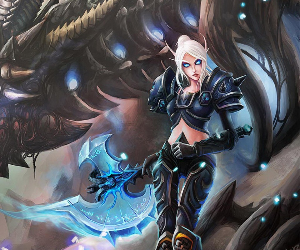 Героиня MMORPG обои