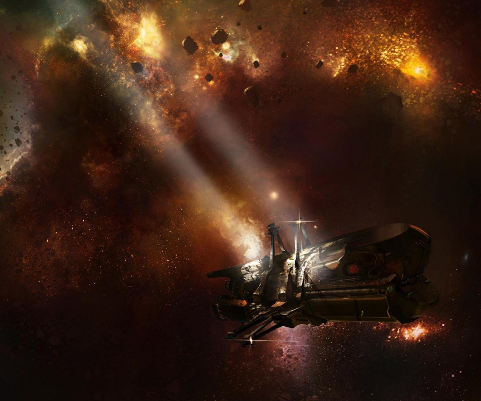 В космических глубинах обои