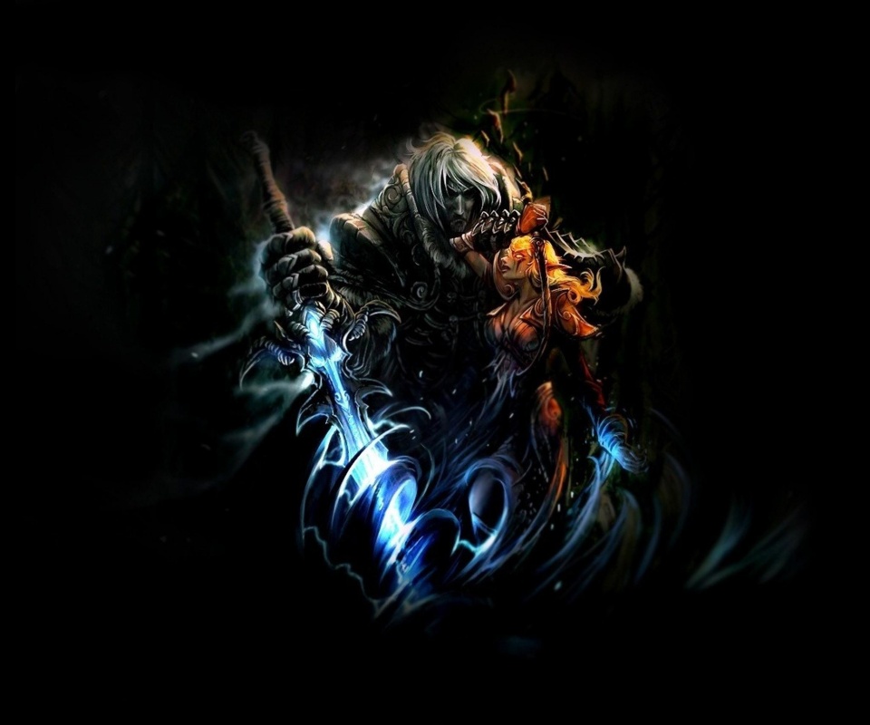 Ледяной клинок обои