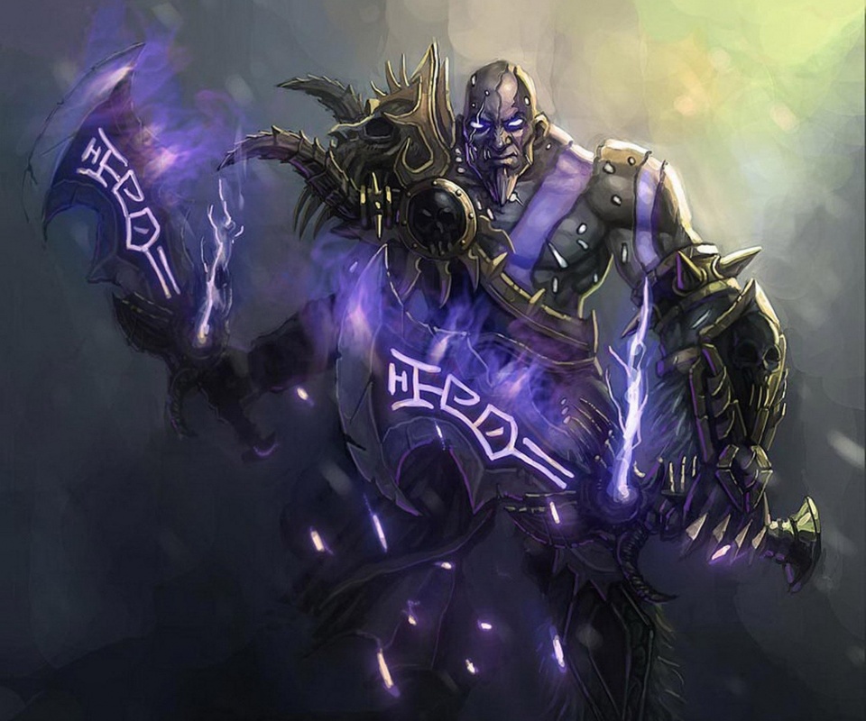 Андед с топорами обои